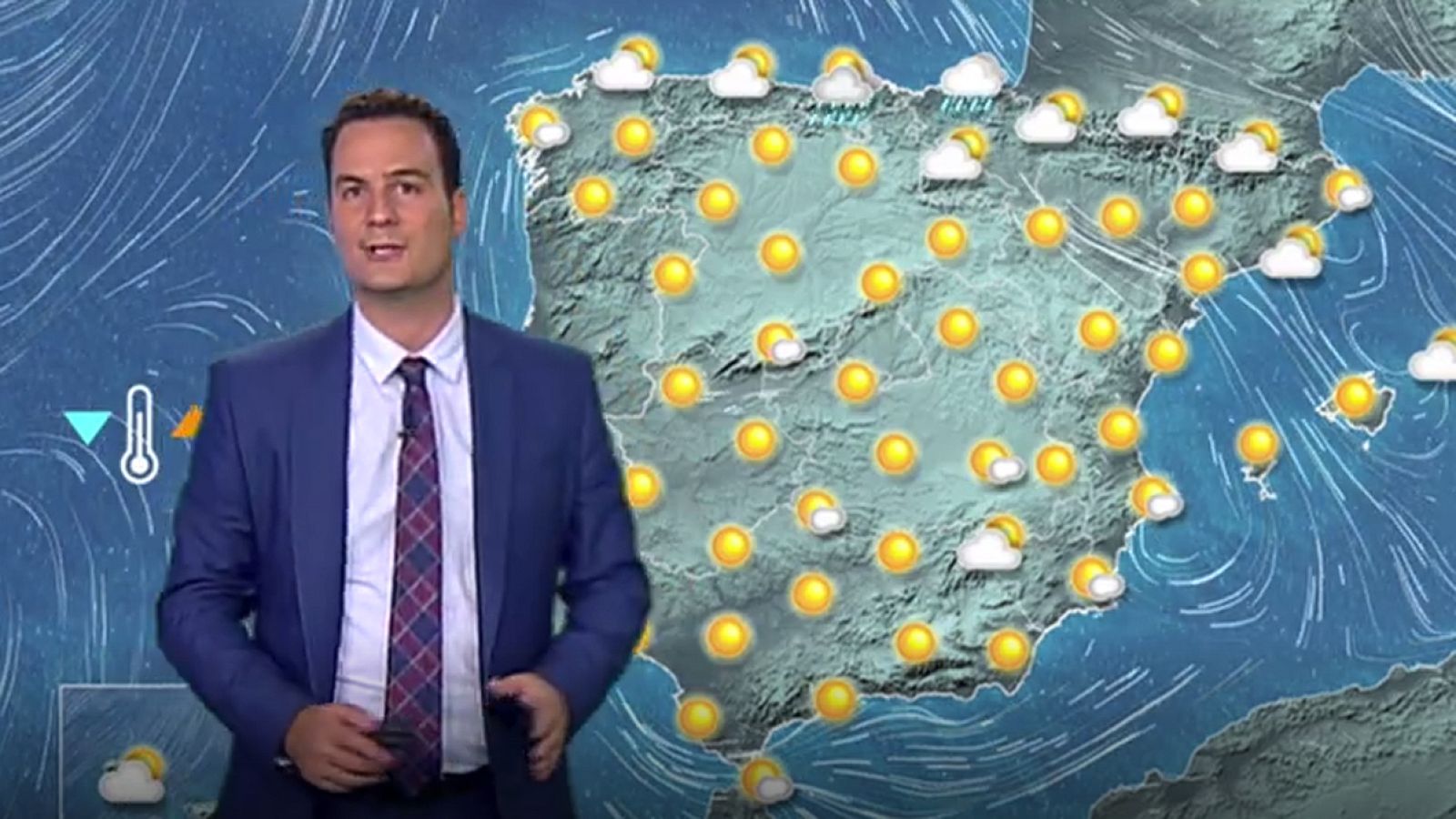 El tiempo - Cielos despejados y temperaturas moderadas son la tónica general