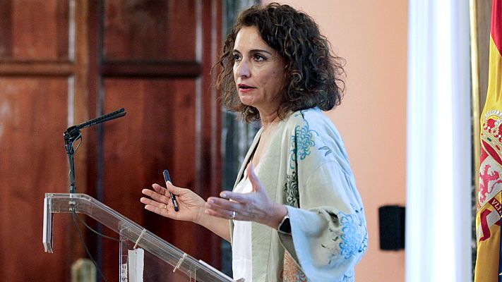 Telediario 1 - España seguirá funcionando en 2020 con los presupuestos de Montoro si sigue el bloqueo político en septiembre