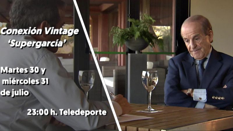 El popular comunicador protagoniza con dos episodios el programa Conexión Vintage de Teledeporte. Martes 30 y miércoles 31 a partir de las 23:00h.