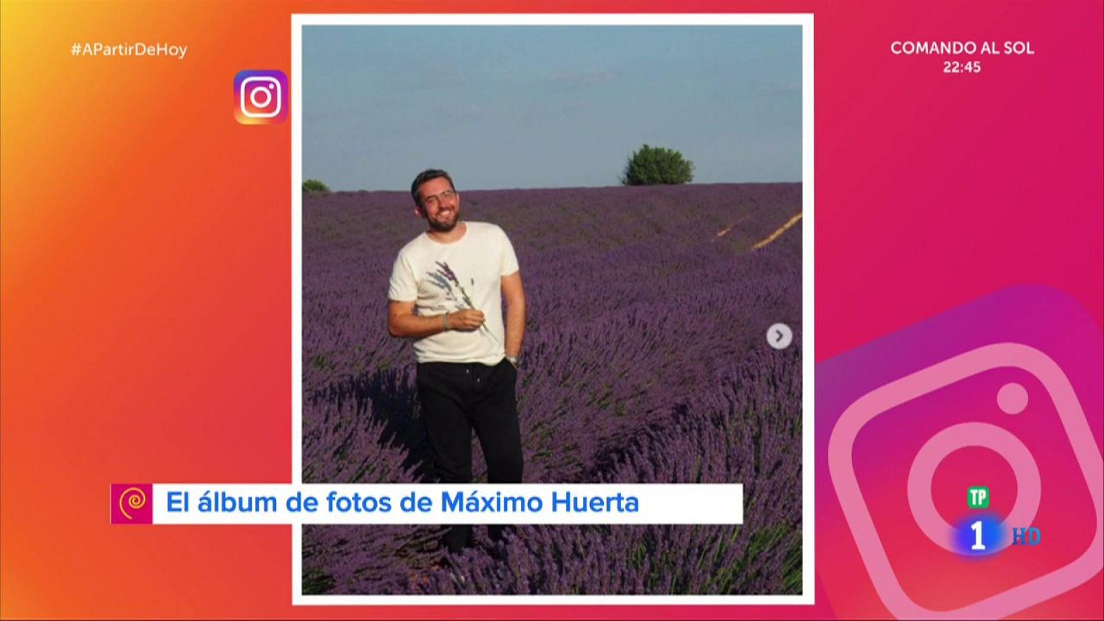 Santi Alverú pone a prueba el Instagram de Máximo Huerta