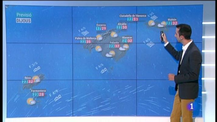Informatiu Balear - El temps a les Illes Balears - 31/07/19