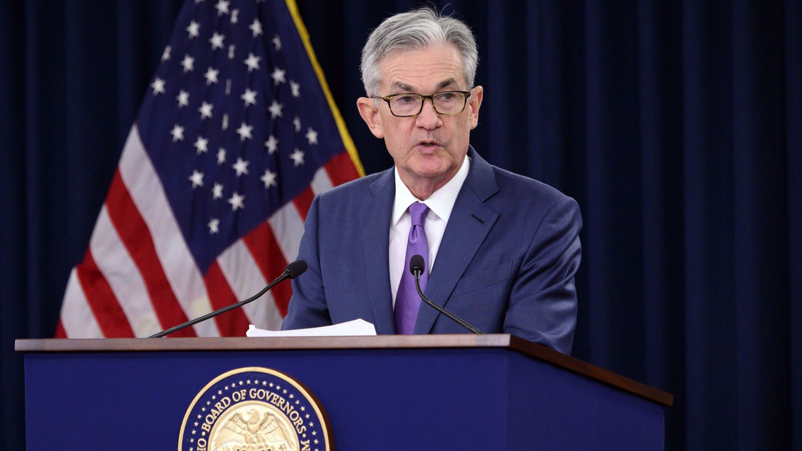 La Fed baja los tipos de interés en EE.UU. por primera vez desde 2008 para sostener el crecimientoLa Fed baja los tipos de interés en EE.UU. por primera vez desde 2008 para sostener el crecimiento