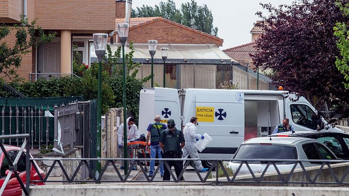 Telediario 1 - Un hombre asesina presuntamente a su mujer, hiere a su hijo y se suicida