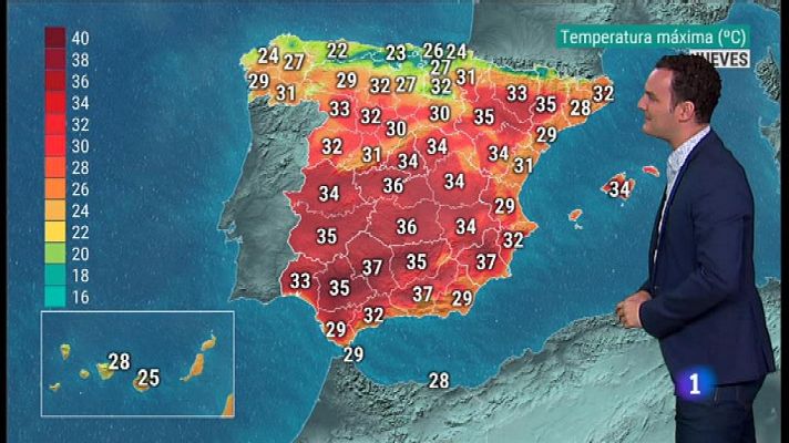 L'informatiu - Comunitat Valenciana - El tiempo en la Comunidad Valenciana - 01/08/19