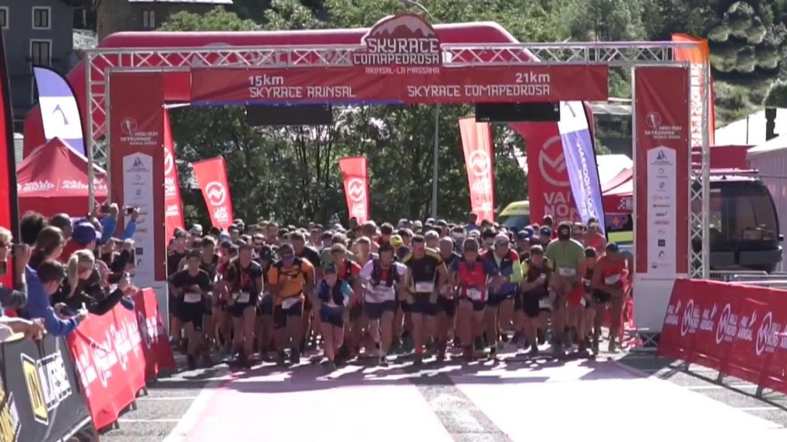 Carrera de montaña - Trail Skyrace Comapedrosa - Skyrunner World Series Andorra - ver ahora