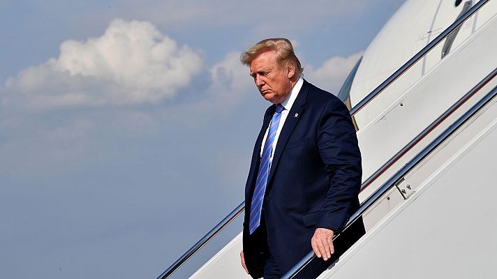 Telediario 1 - Los demócratas acusan a Trump de avivar el odio racial con sus discursos y su política antiinmigrantes