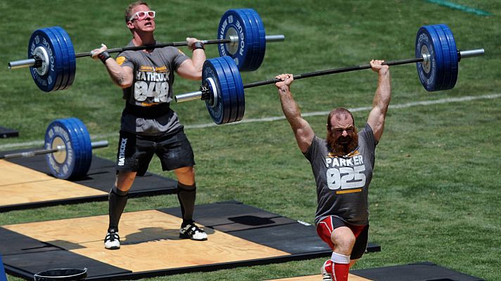 Telediario 1 - Por primera vez dos españoles han participado en los Crossfit Games