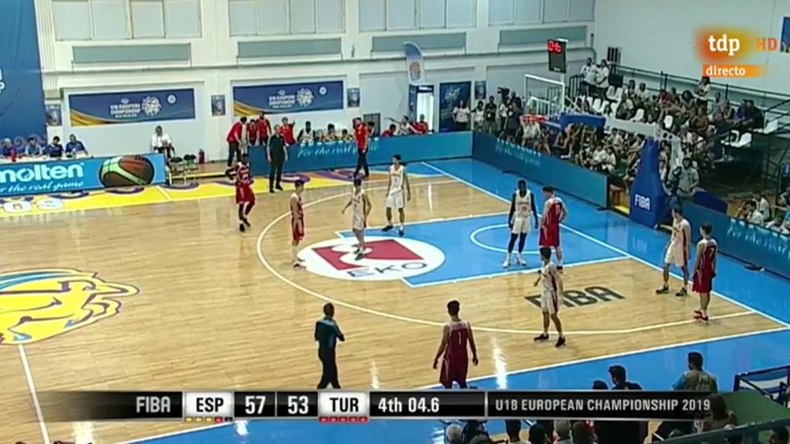 Así celebró España el final del partido