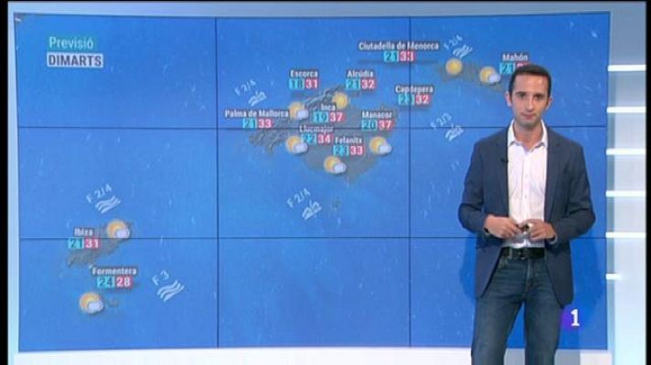 Informatiu Balear - El temps a les Illes Balears - 05/08/19