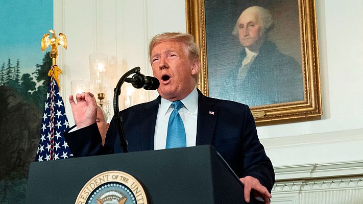 Telediario 1 - Trump reconoce el carácter racista y supremacista del ataque de El Paso