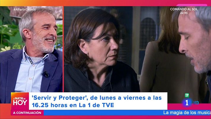 A partir de hoy - Charlamos con Fernando Guillen Cuervo de 'Servir y Proteger'