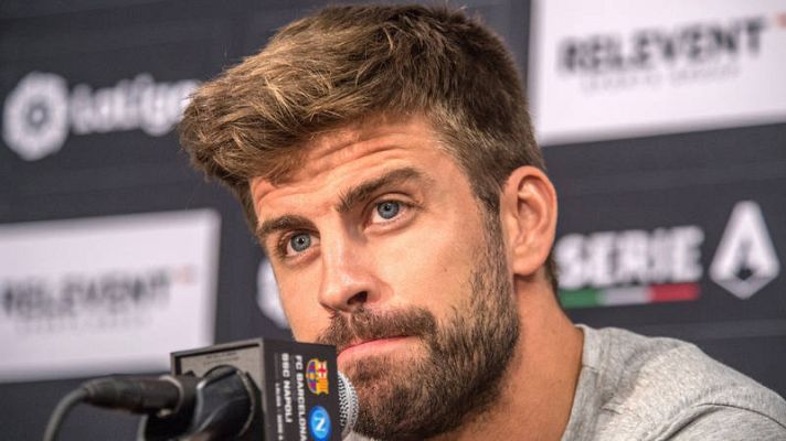 Telediario 1 - Piqué insta a Neymar a dar un paso adelante para volver al Barcelona
