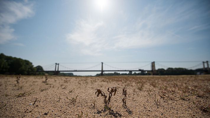 Telediario 1 - Una cuarta parte de la población mundial vive en zonas de estrés hídrico, donde hay menos agua de la que se demanda