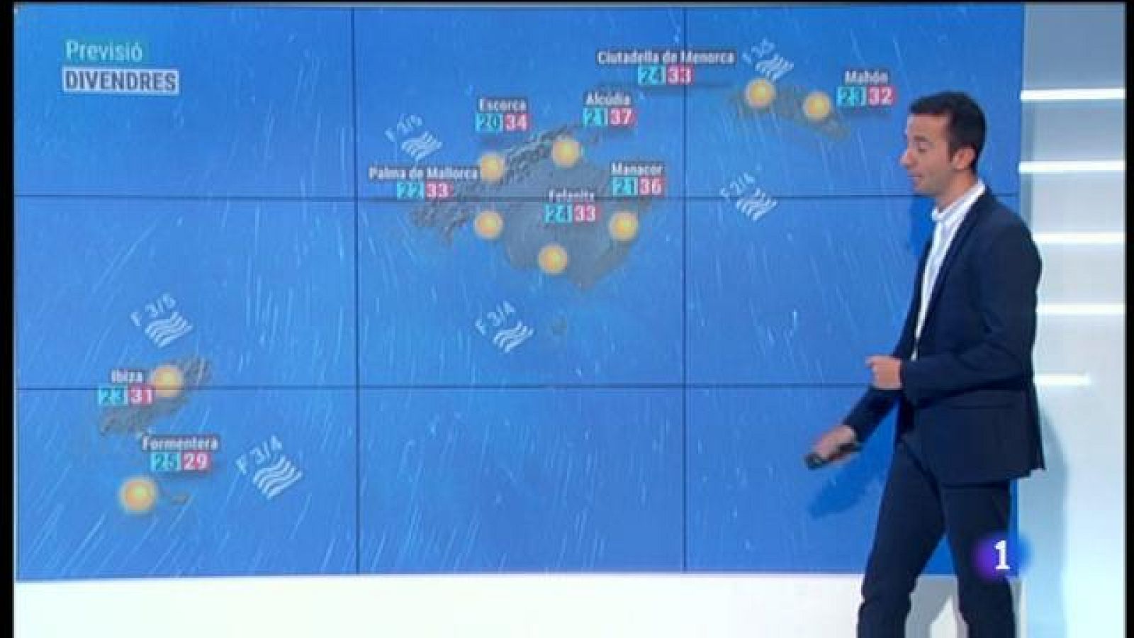 El temps a les Illes Balears - 08/08/19