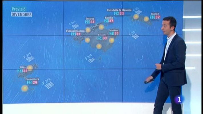 Informatiu Balear - El temps a les Illes Balears - 08/08/19