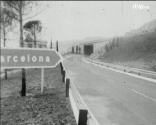 Arxiu TVE Catalunya - Primera autopista de peatge a Esp