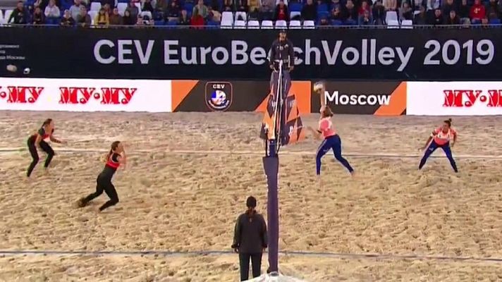 Voley Playa - Cto. de Europa Final Femenina: Letonia - Polonia