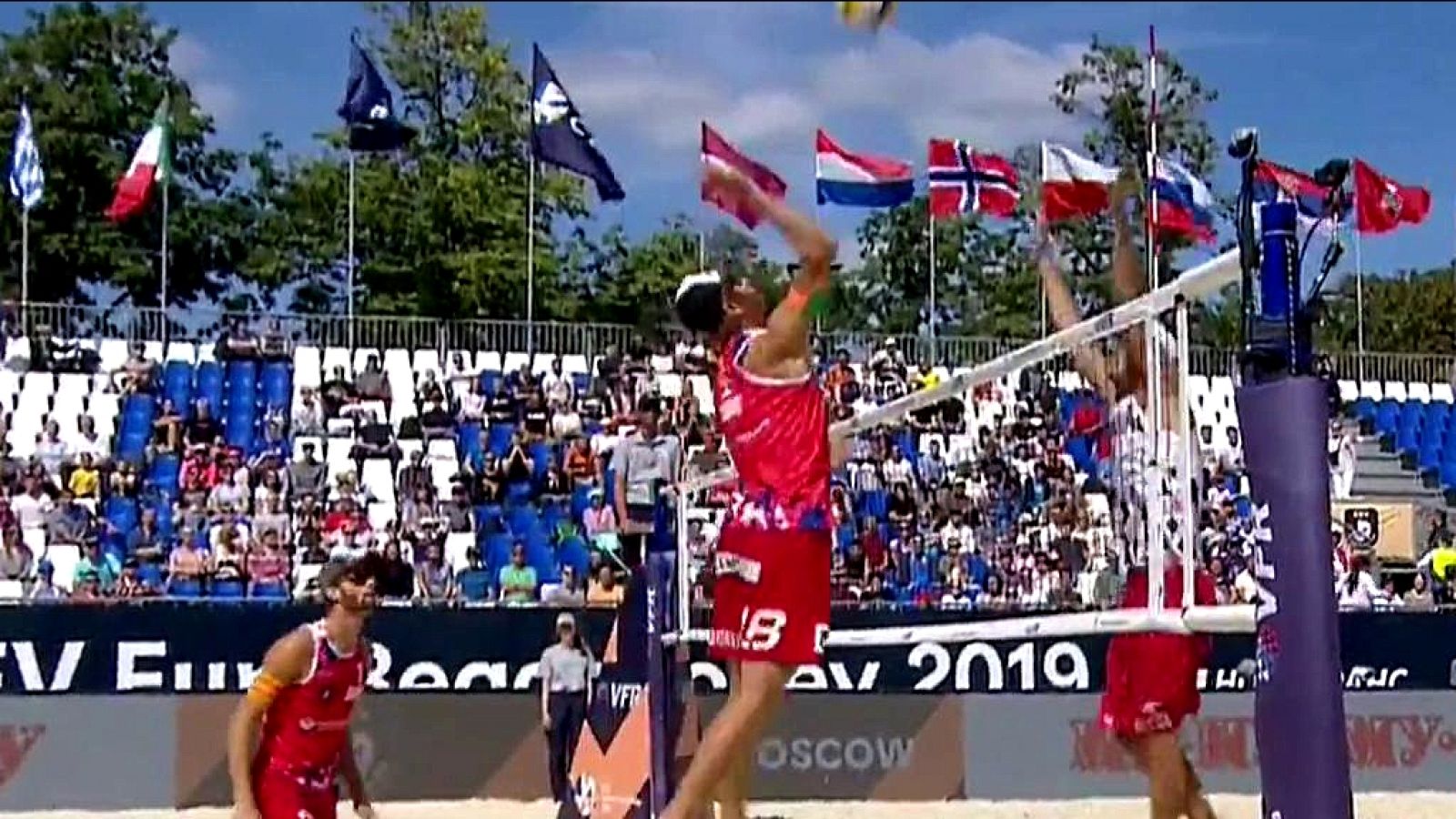 Voley Playa - Campeonato de Europa 1ª Semifinal Masculina: Noruega - Polonia - ver ahora