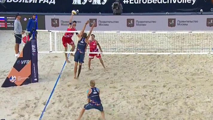Voley Playa - Cto. de Europa Final Masculina: Noruega - Rusia