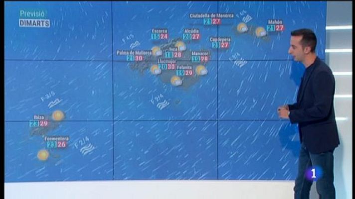 Informatiu Balear - El temps a les Illes Balears - 12/08/19