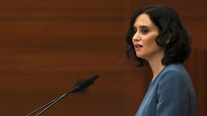 Especiales informativos - Pleno de investidura Comunidad de Madrid, Isabel Díaz Ayuso