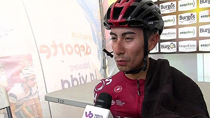 Ciclismo - Sosa da el golpe en el Picón Blanco y se aúpa al liderato de la Vuelta a Burgos