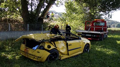 Los contraan�lisis confirman que el conductor del accidente en el que murieron cuatro j�venes hab�a consumido alcohol y drogas