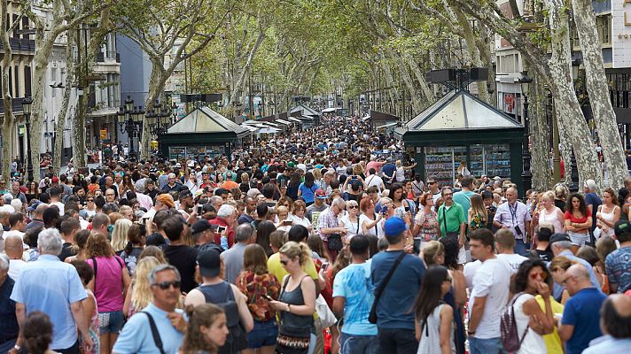 Telediario 1 - La remodelación de La Rambla de Barcelona incluirá más medidas de seguridad antiterroristas