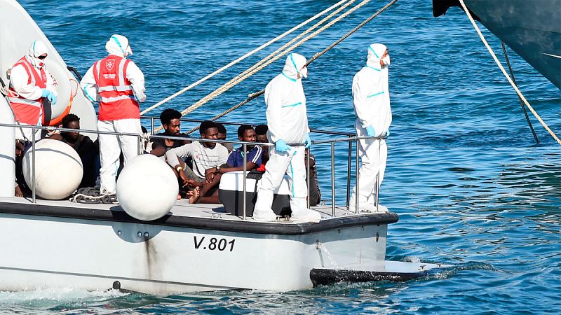 Desembarcan en Lampedusa a los 27 menores no acompañados a bordo del Open Arms