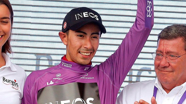 Ciclismo - Sosa entra triunfal en las Lagunas de Neila y gana la Vuelta a Burgos