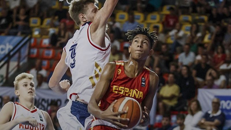 A las 21:00 en Teledeporte la final del Europeo sub'16: España - Francia