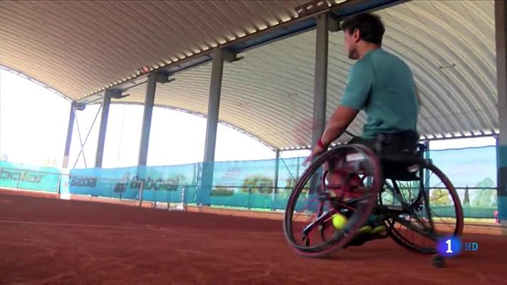 Telediario 1 - Cisco García, un ejemplo de superación