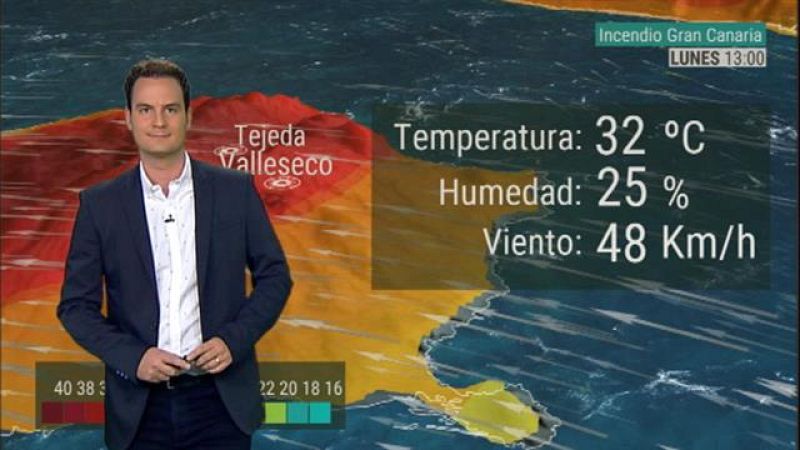 El tiempo en Canarias - 19/08/2019