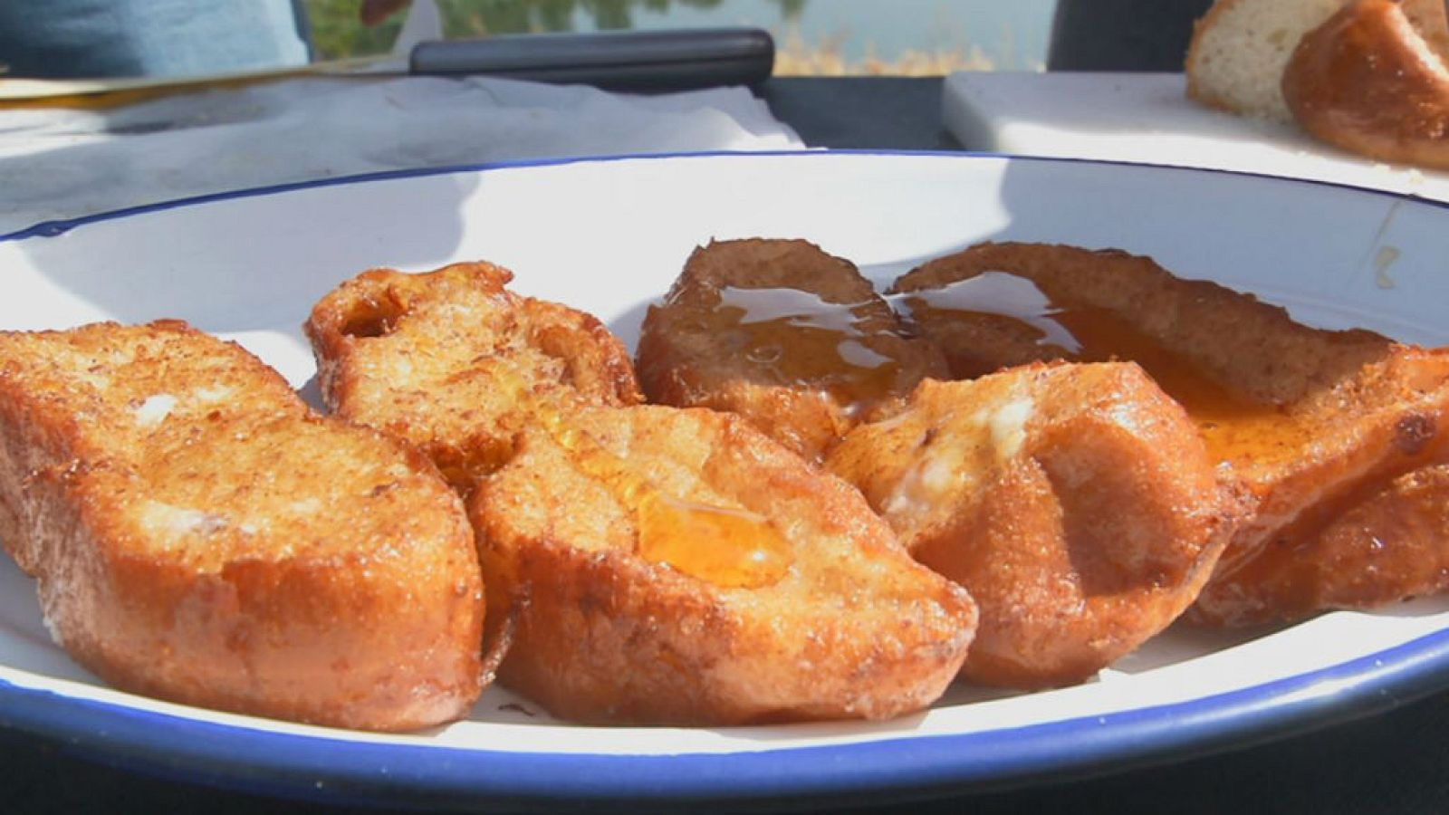 Una torrija muy veraniega