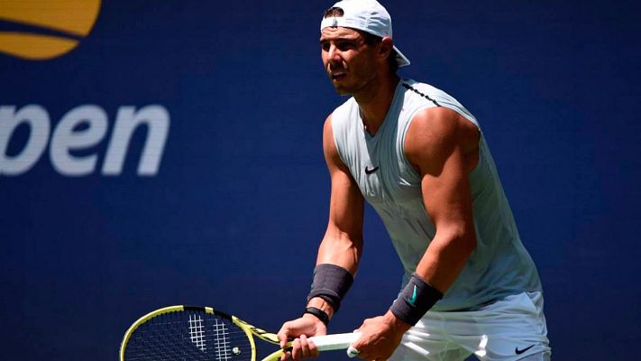 Telediario 1 - Nadal ya prepara el US Open en Flushing Meadows