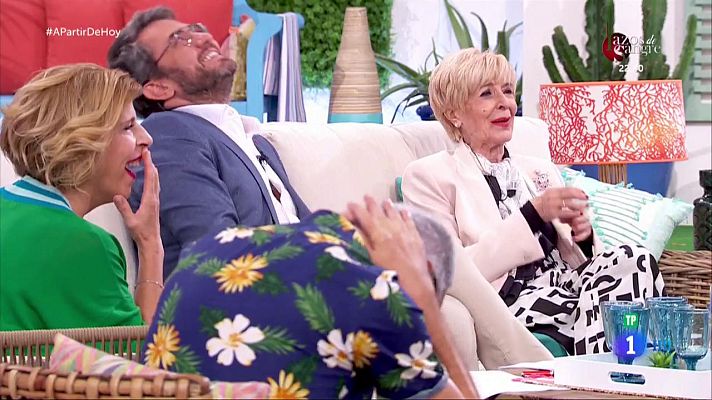 A partir de hoy - Concha Velasco "entrevista" a Máximo Huerta