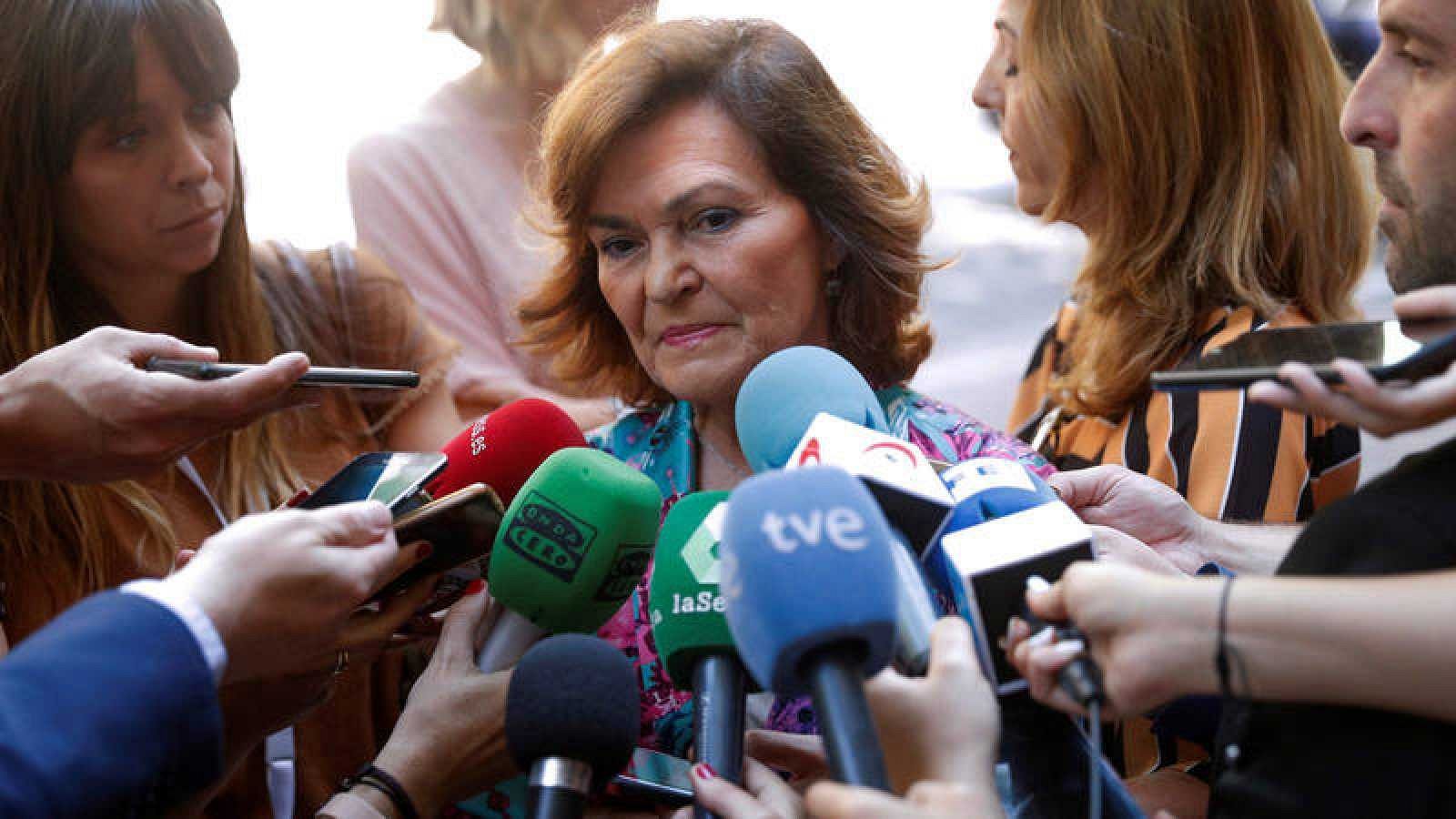 Calvo califica de "órdago" la propuesta de Podemos y rechaza la coalición