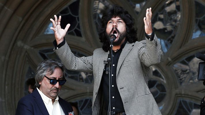 Telediario 1 - Pamplona se vuelca con su festival 'Flamenco on fire'