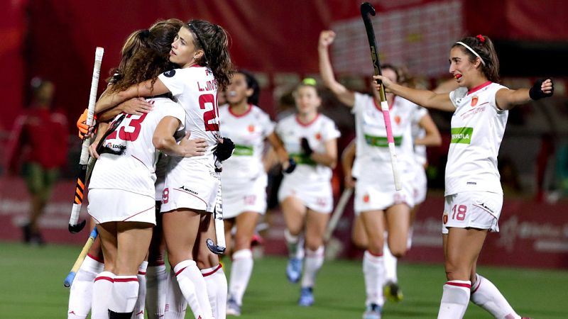 El combinado español se clasifica tras vencer 0-1 a las anfitrionas, Bélgica.