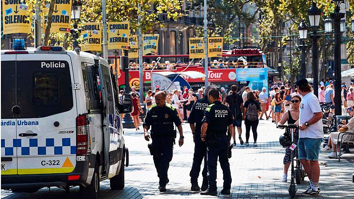 Telediario 1 - La embajada de Estados Unidos advierte de delitos violentos en Barcelona