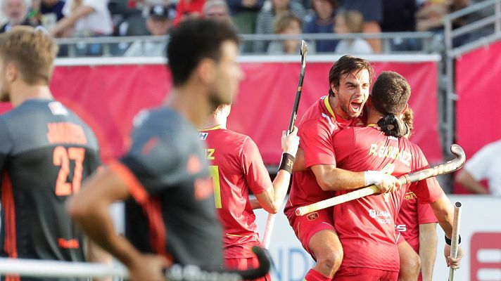Telediario 1 - España jugará la final europea de hockey hierba doce años después