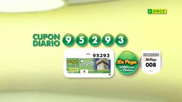 Sorteos ONCE - Sorteo ONCE - 22/08/19
