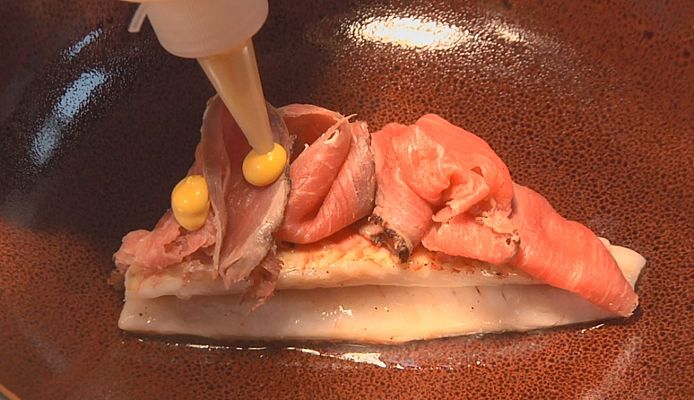 Aquí la Tierra - Salmonete y carne de cerdo, una mezcla perfecta