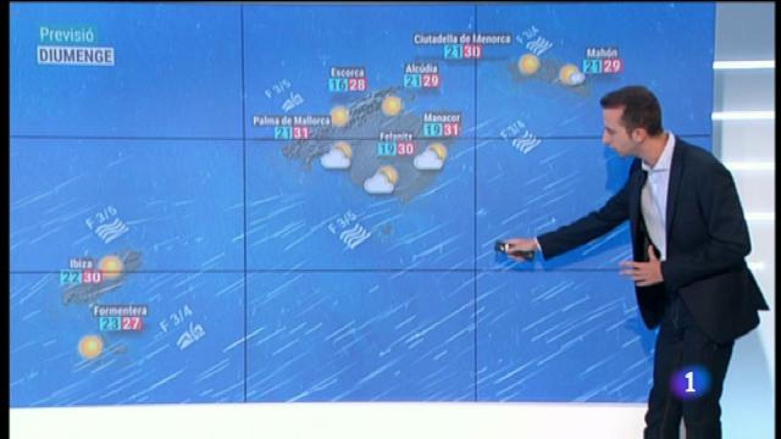 El temps a les Illes Balears - 23/08/19