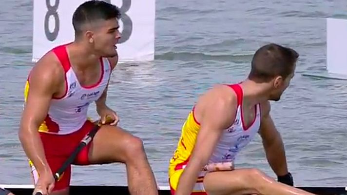Piragüismo - Pedrero y Graña, campeones del mundo de C2 200