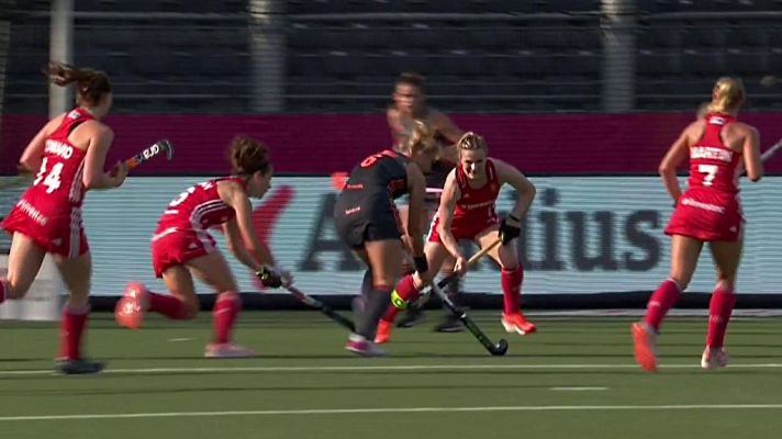 Hockey hierba y sala - Cto. de Europa Femenino. 1ª Semifinal: Inglaterra - Holanda