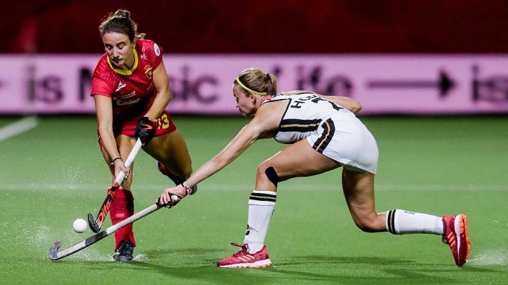 Hockey hierba y sala - Cto. de Europa Femenino. 2ª Semifinal: España - Alemania