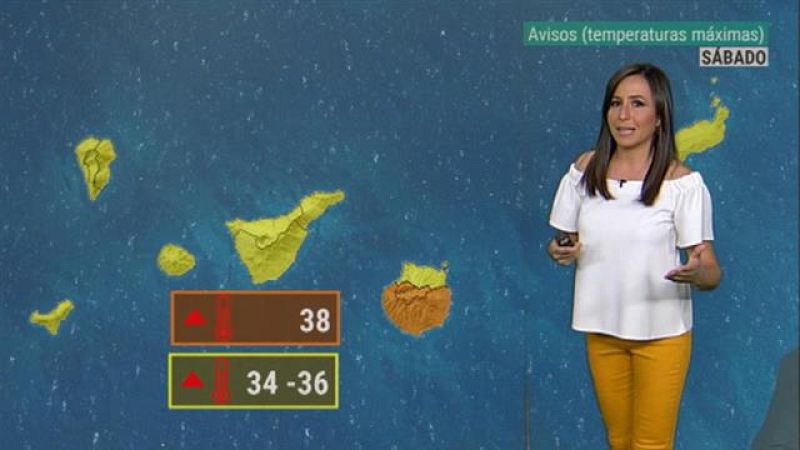 El tiempo en Canarias - 24/08/2019