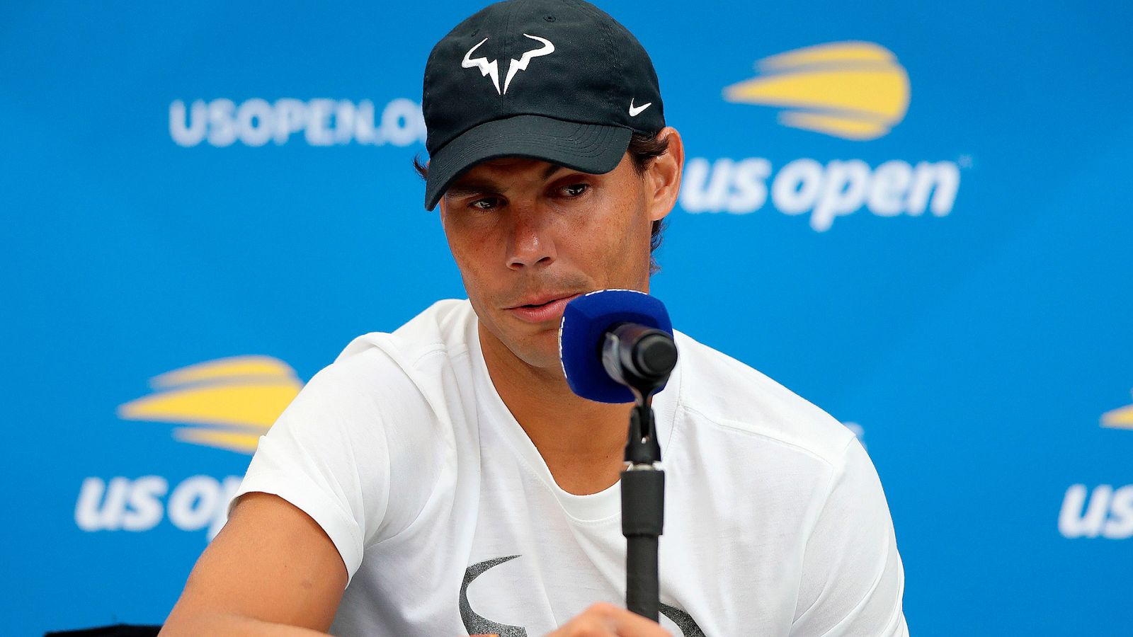 ¿Quién es el mejor de la historia? ¿Federer o Nadal? ¿Quién ganará más Grand Slam? Son preguntas que no parecen pasar por la cabeza de Rafa Nadal, que se ha mostrado muy centrado antes del inicio del US Open, donde buscará una buena actuación.