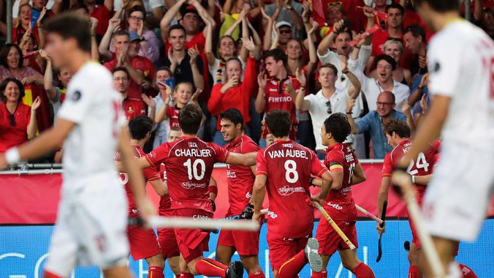 Hockey hierba y sala - Bélgica se proclama campeona de Europa de hockey hierba tras derrotar a España